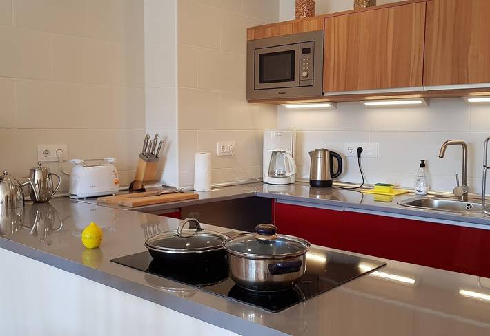 Gîte pour 6 personnes, avec jardin et bassin pour enfant, animaux acceptés à Moraira - 4