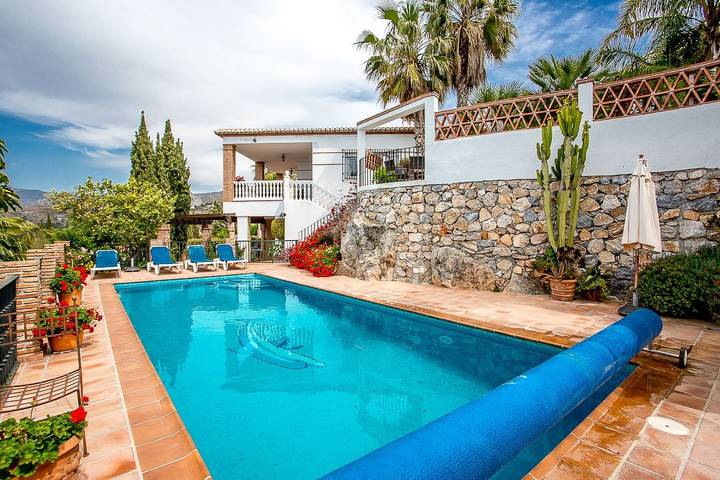 Villa pour 10 personnes, avec Balcon/Terrasse à La Herradura