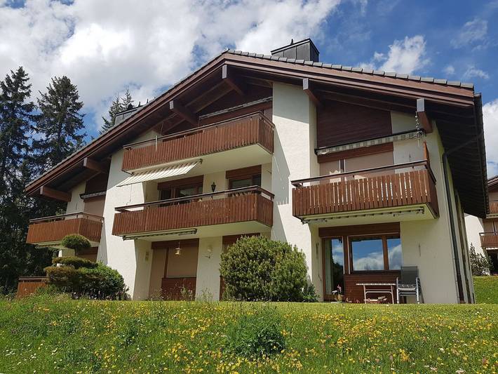 Ferienwohnung für 4 Personen, mit Terrasse in der Lenzerheide
