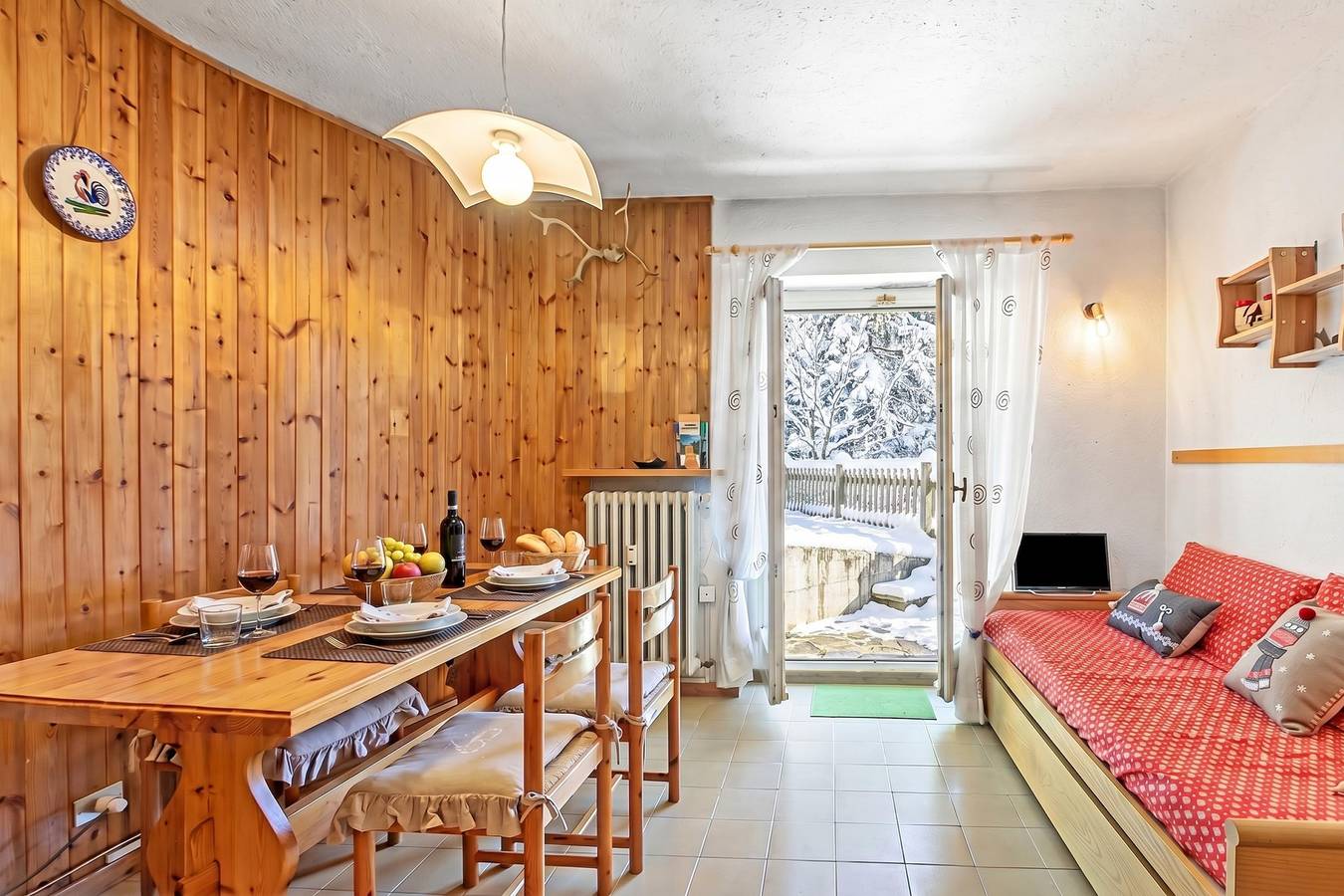 Ganze Wohnung, Appartamento Belvedere in Claviere, Via Lattea