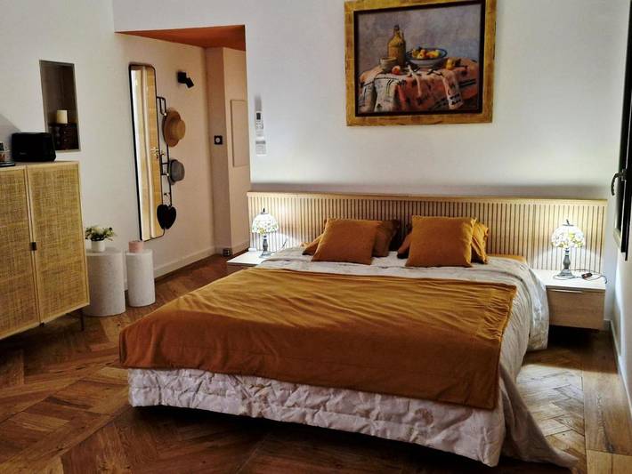 Maison d’hôte pour 2 personnes, avec vue et jardin, animaux acceptés