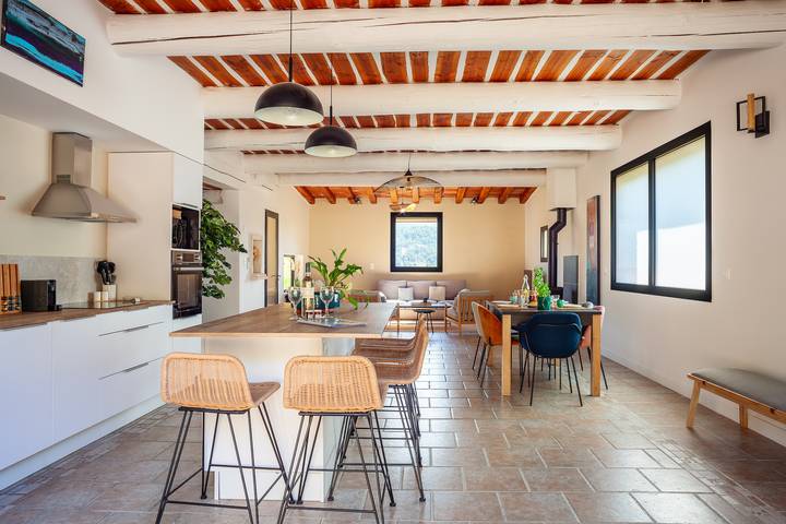 Maison de vacances pour 7 personnes, avec jardin à Auriol