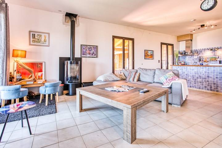 Ferienhaus für 8 Personen, mit Balkon und Terrasse sowie Garten in Santa-Reparata-di-Balagna