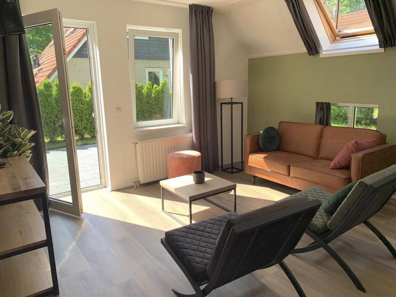 Geräumiges Vier-Personen-Ferienhaus in einem Ferienpark in Westerbork in Drenthe