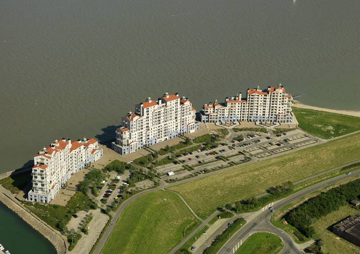 Ferienhaus für 4 Personen, mit Balkon und Balkon/Terrasse sowie Seeblick in Breskens