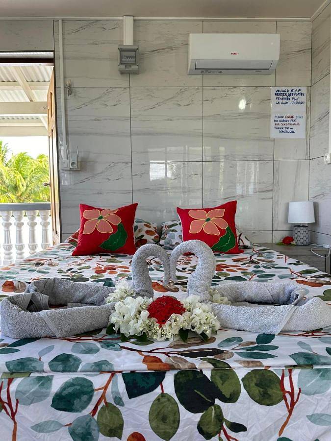 Gîte pour 3 personnes, avec vue ainsi que balcon et jardin dans Rangiroa - 2