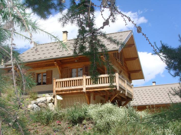 Chalet pour 6 personnes, avec balcon et jardin