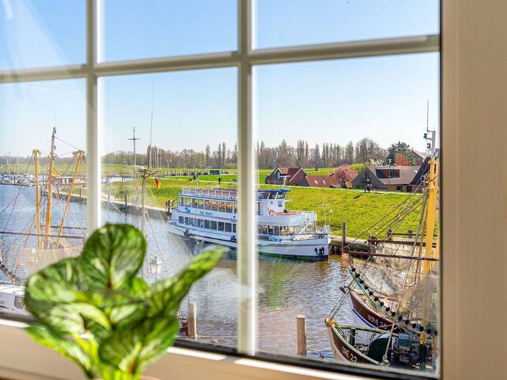 Ferienwohnung für 4 Personen, mit Sauna und Seeblick, mit Haustier in Krummhörn - 2