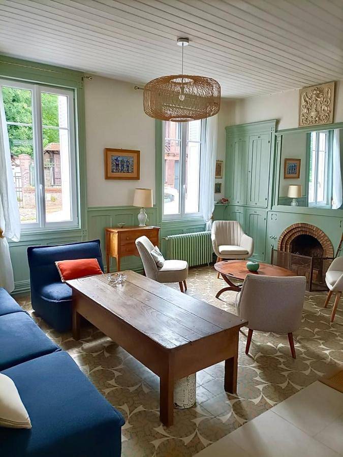 Maison d’hôte pour 9 personnes, avec Jardin à Saint-Valery-en-Caux