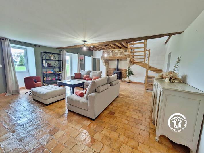 Gîte pour 12 personnes, avec Terrasse et Jardin à Saint-Denis-d'Orques