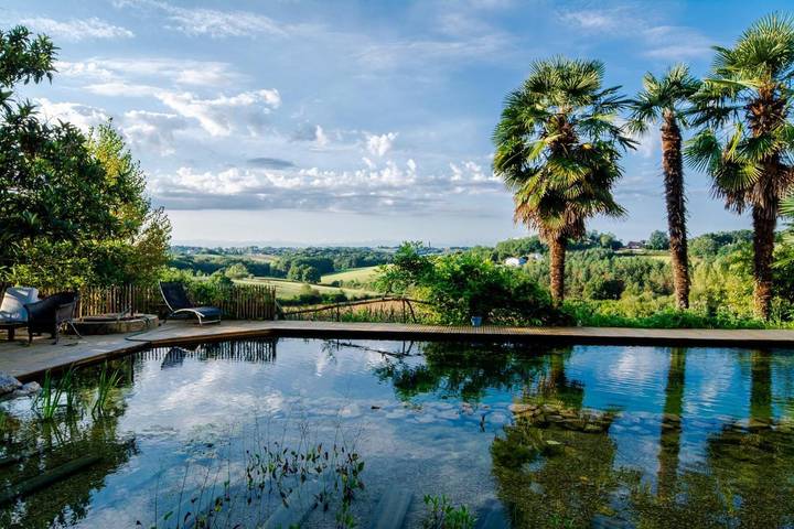 Chambre d’hôte pour 2 personnes, avec jardin et terrasse à Montfort-en-Chalosse