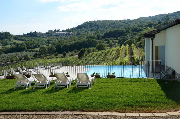 Ferienwohnung für 5 Personen, mit Terrasse und Garten sowie Pool in der Toskana - 2