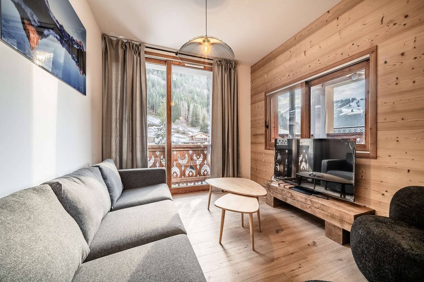 Appartement de vacances entier, Chalet Pascal C03: 3 chambres neuf pour 6 personnes in Morzine, Les Portes du Soleil