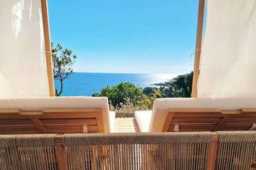Cottage pour 7 personnes, avec terrasse et jardin dans Plage du Ruppione