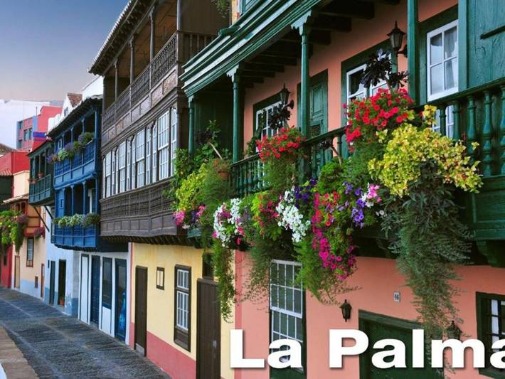 Ferienwohnung für 4 Personen, mit Balkon und Ausblick in Santa Cruz de La Palma