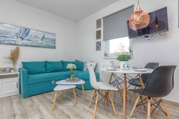 Ferienhaus für 8 Personen, mit Pool und Balkon, kinderfreundlich auf Vir - 4