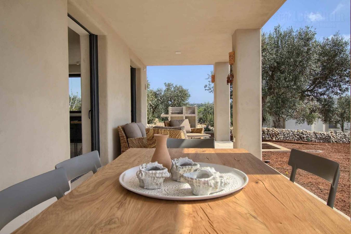 Ferienhaus für 6 Personen mit Terrasse in Patù, Golf von Tarent