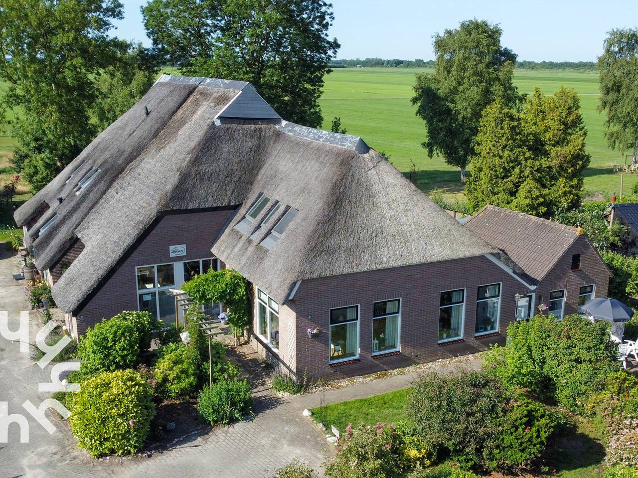 Schöner und ländlicher 6-Personen-Ferienhof bei Giethoorn in Nationalpark Weerribben-Wieden