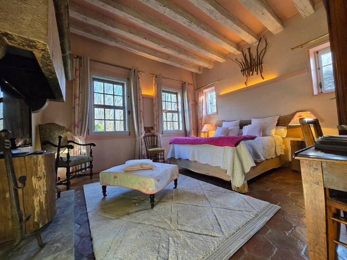 Chambre d’hôte pour 6 personnes, avec jardin à La Chapelle-Rablais