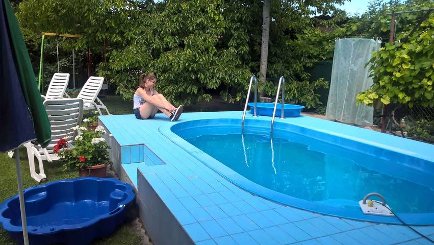 Ferienwohnung für 6 Personen, mit Balkon und Garten in Keszthely - 2