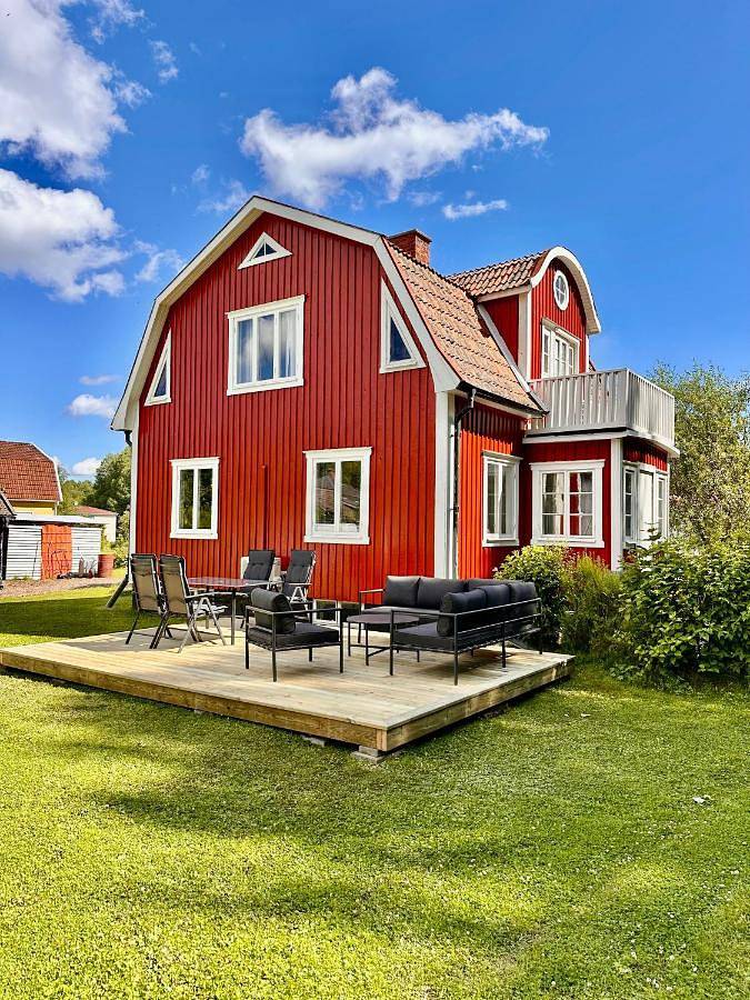 Chambre d’hôte pour 6 personnes, avec terrasse et jardin, animaux acceptés en Suède - 2