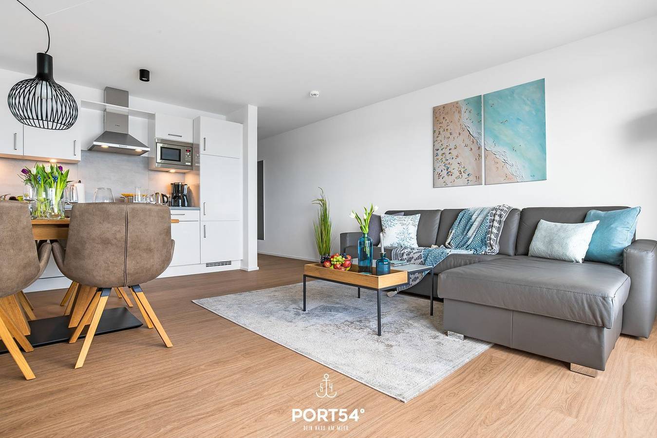 Hafenflair 1 - Harbor view, balcony, waterfront location, 1st floor, bathroom, foto 13