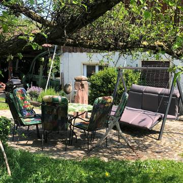 Studio für 2 Personen, mit Garten in Vogtsburg im Kaiserstuhl
