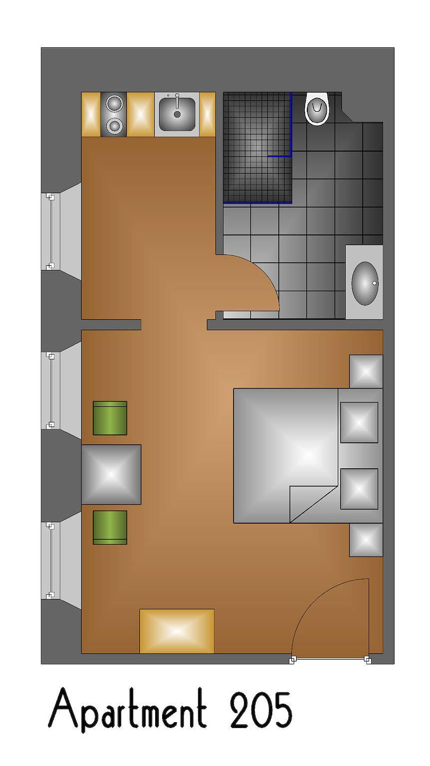 Ganze Ferienwohnung, Studio Apartment in Landau in der Pfalz, Landau