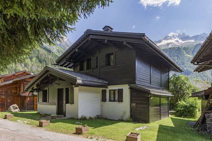 Chalet pour 6 personnes, avec jardin et balcon dans Argentière