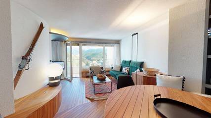 Ferienwohnung für 4 Personen, mit Balkon in St. Moritz
