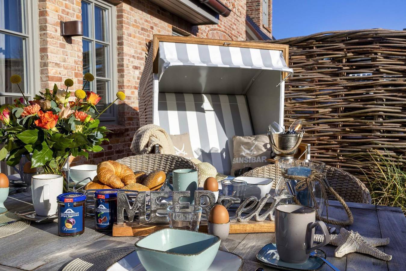 „Sylter Momente“ heißt dieses Sylter Luxus-Ferienhaus im Süden von Westerland in Westerland, Sylt (Gemeinde)
