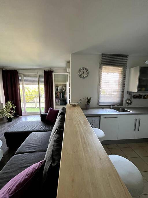 Gîte pour 4 personnes, avec vue et balcon dans La Plaine Saint-Denis - 3