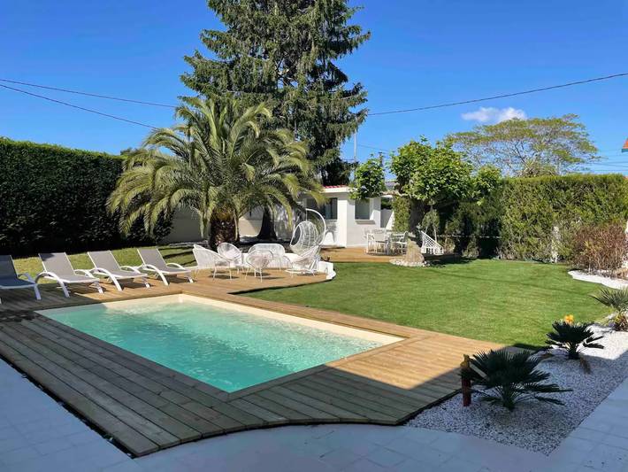 Villa 'Standing Biarritz' with Private Pool, Private Terrace and Wi-Fi in Biarritz, Bayonne region
