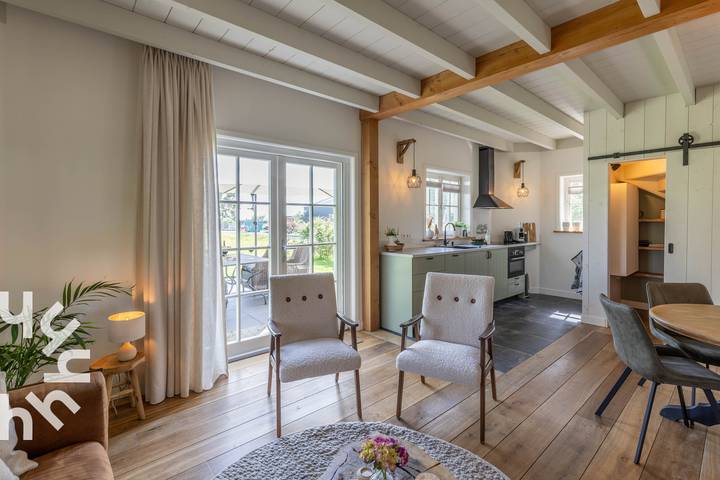 Maison de vacances pour 4 personnes avec terrasse in Groene Hart
