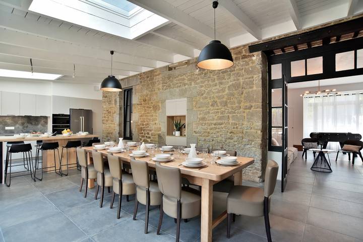 Ferienhaus für 15 Personen mit Garten in Carolles, Côte de la Déroute