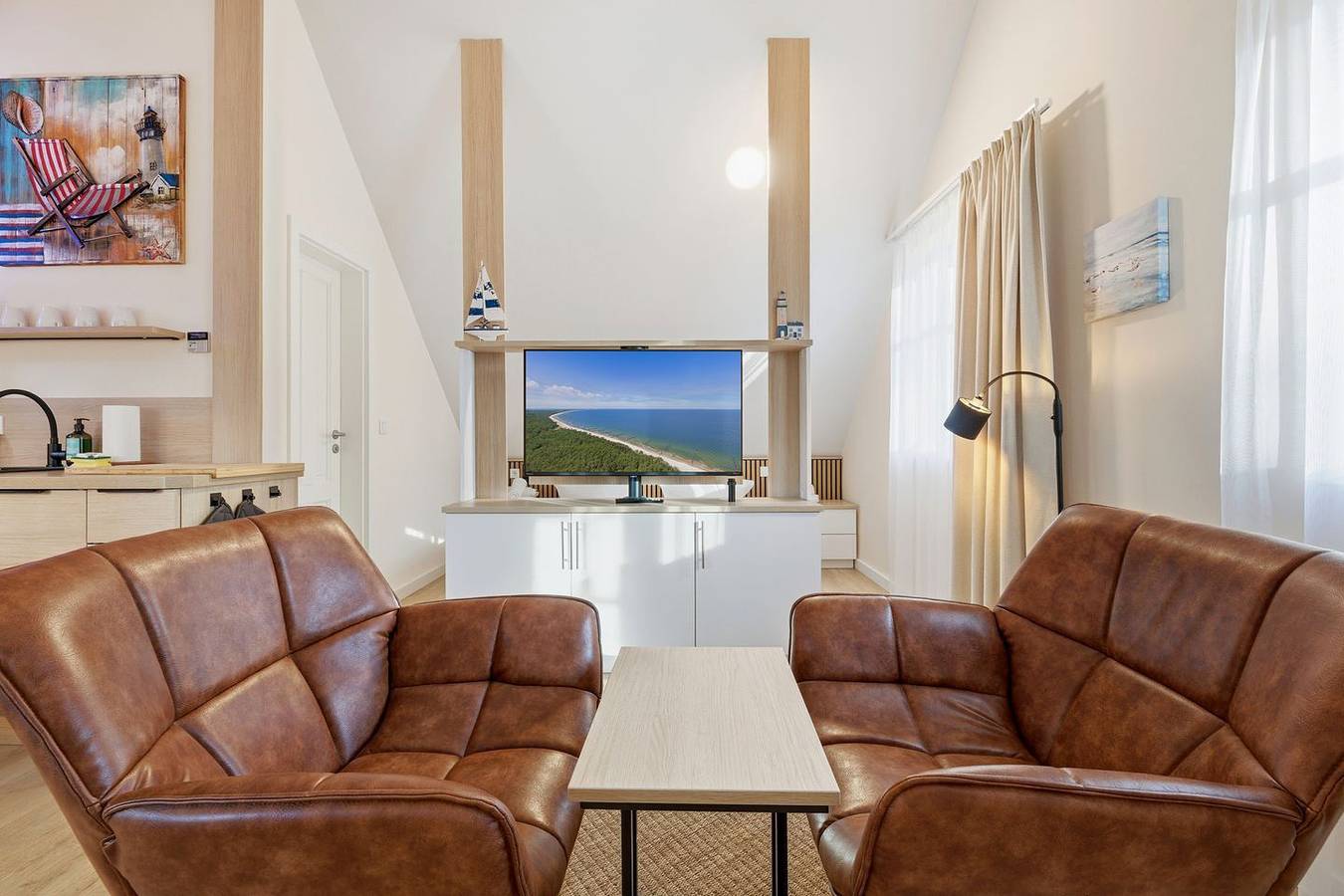 Ganze Wohnung, Ferienwohnung direkt am Strand im Ostseebad Ückeritz auf der Insel Usedom. in Ückeritz, Bernsteinbäder