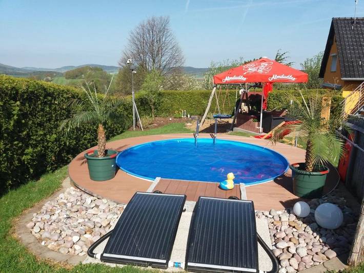 Ferienwohnung für 6 Personen, mit Terrasse und Garten sowie Pool und Ausblick in Schirgiswalde-Kirschau - 2