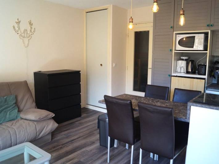 Studio pour 4 personnes, avec Balcon