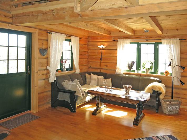 Ferienhaus für 6 Personen, mit Seeblick und Garten sowie Terrasse in Åseral - 3