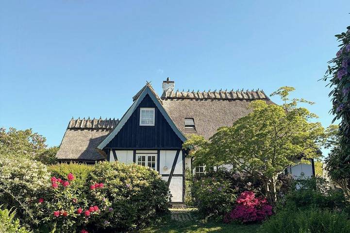 Ferienhaus für 5 Personen, mit Balkon und Garten
