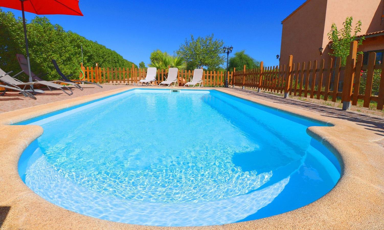 Cosy Finca Can Olivaret avec piscine, jardin, climatisation et Wi-Fi in Campos, Majorque du Sud