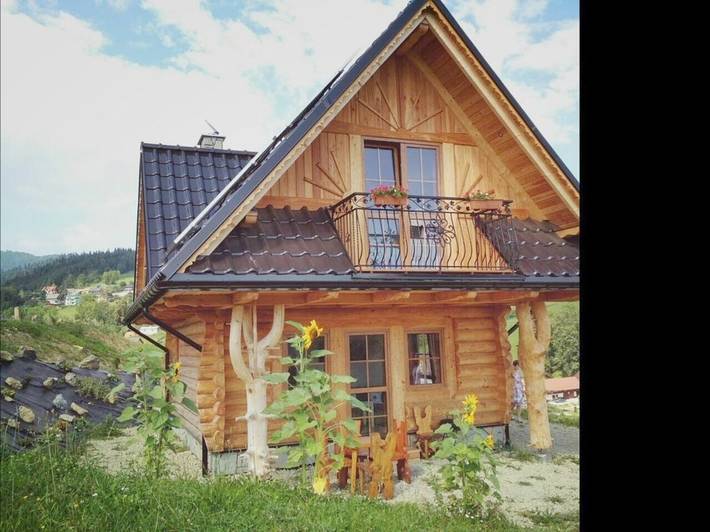 Apartament wakacyjny dla 6 osób, z Balkon i Ogród oraz Widok w Grywałd