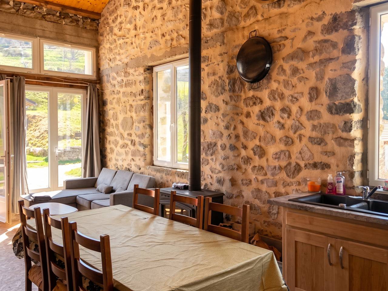 Maison confortable avec jardin à Borne 80 m² in Parc naturel régional des Monts d'Ardèche