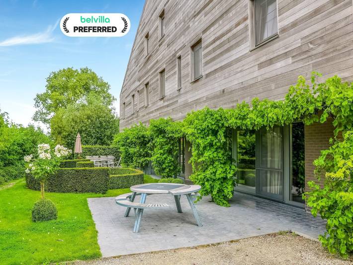 Ferienhaus für 10 Personen, mit Terrasse und Garten in Flandern