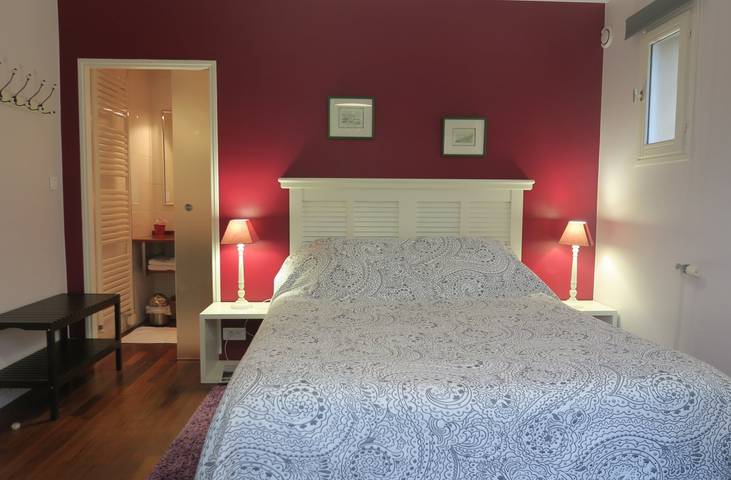Chambre d’hôte pour 2 personnes, avec jardin dans 