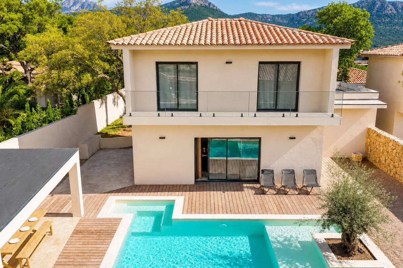 Villa voor 10 personen met zwembad in Sainte-Lucie de Porto-Vecchio, Zonza