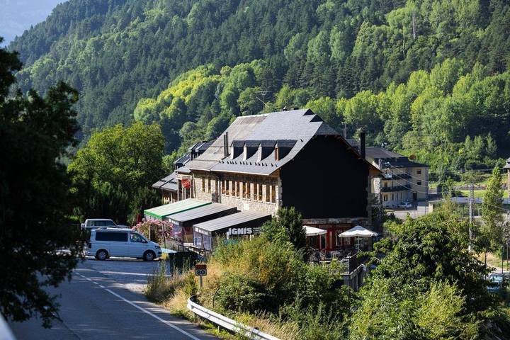 Auberge pour 2 personnes, avec Terrasse à Bielsa