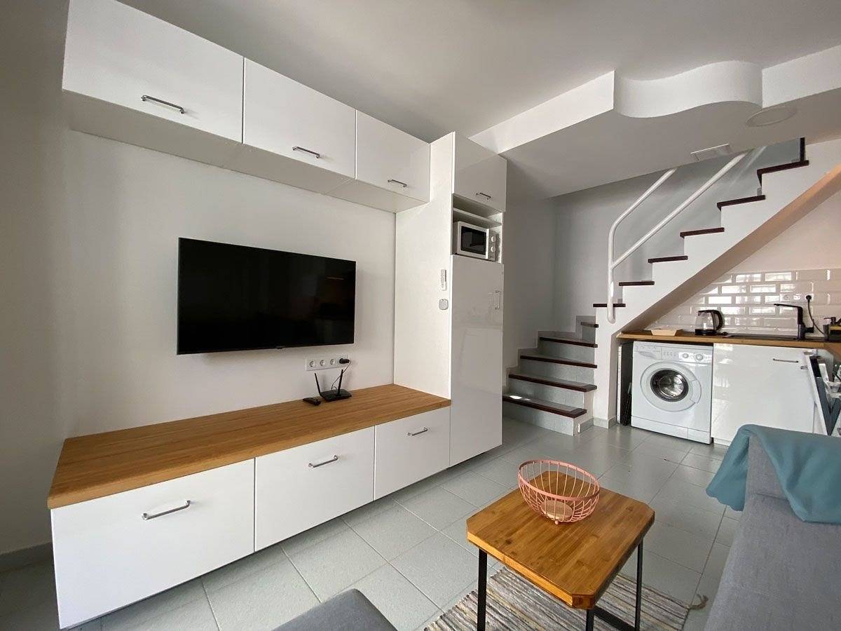 Bungalow para 3 personas con terraza in Campo Internacional, San Bartolomé de Tirajana