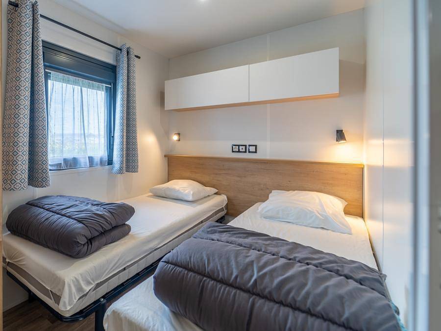 Camping Le Château - Mobilheim 6 personen - Premium 3 Schlafzimmer in Saint-Hilaire-de-Riez, Loire-Tal