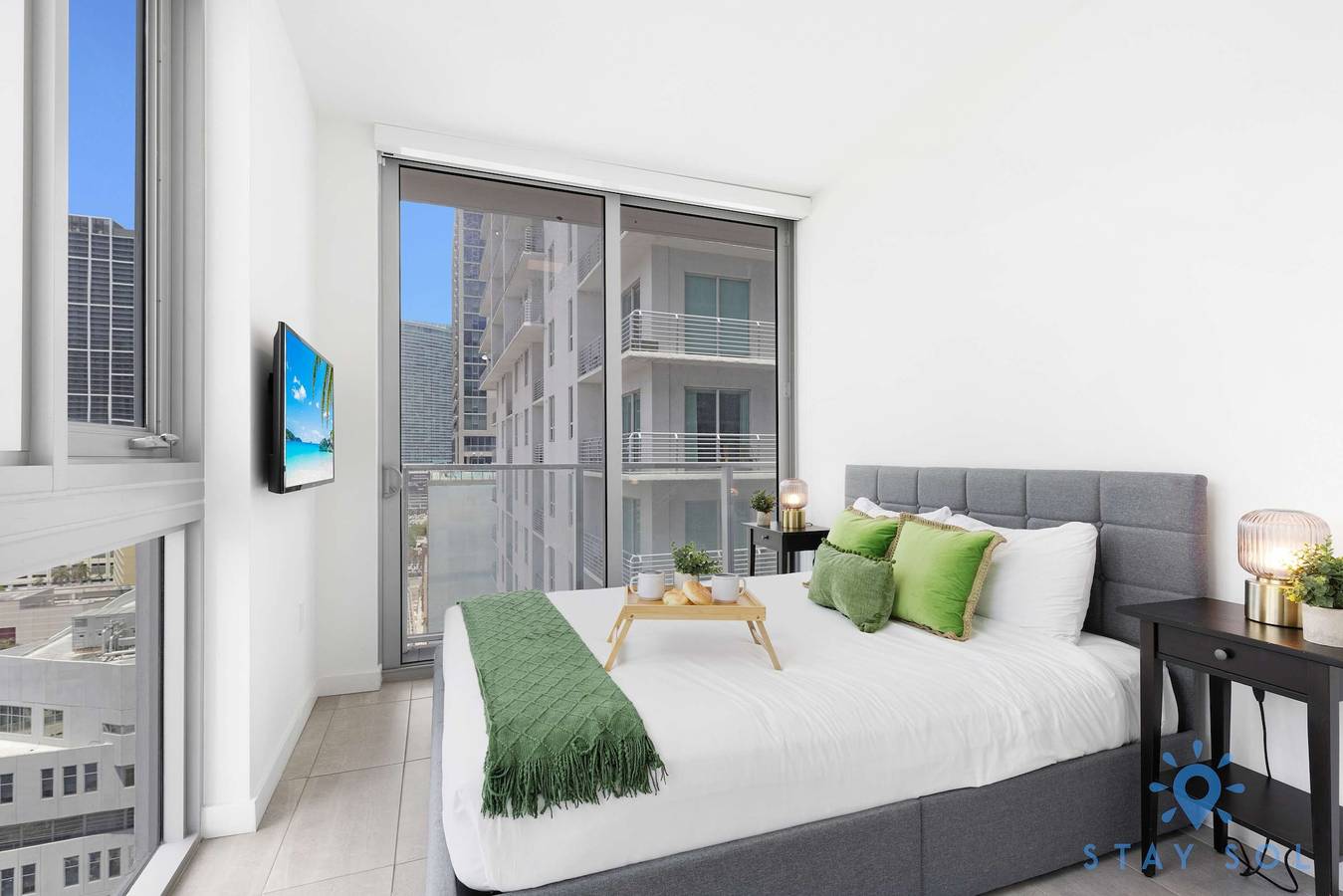 Ganze Wohnung, Ferienwohnung für 6 Personen mit Terrasse in Miami, Florida